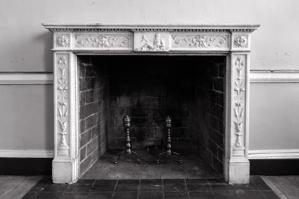Dining room mantel detail, 1800-05